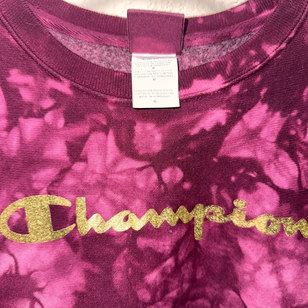 Champion TieDye Reverse Weave Sweatshirt - Picture 2 of 6